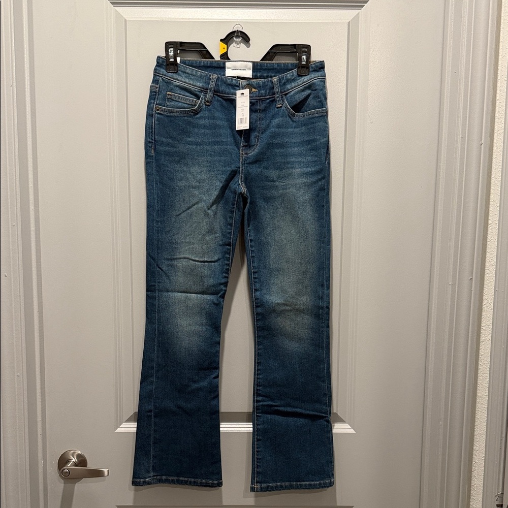 Current/Elliott Flare Jeans in Medium Blue Wash | Sz 25